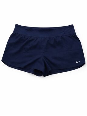 Nike Navy Swim Shorts 2X Womens Plus Size Athletic Board Shorts Lined